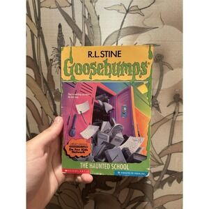 The Haunted School Goosebumps Book Original Series R.L. Stine 1st Print #59